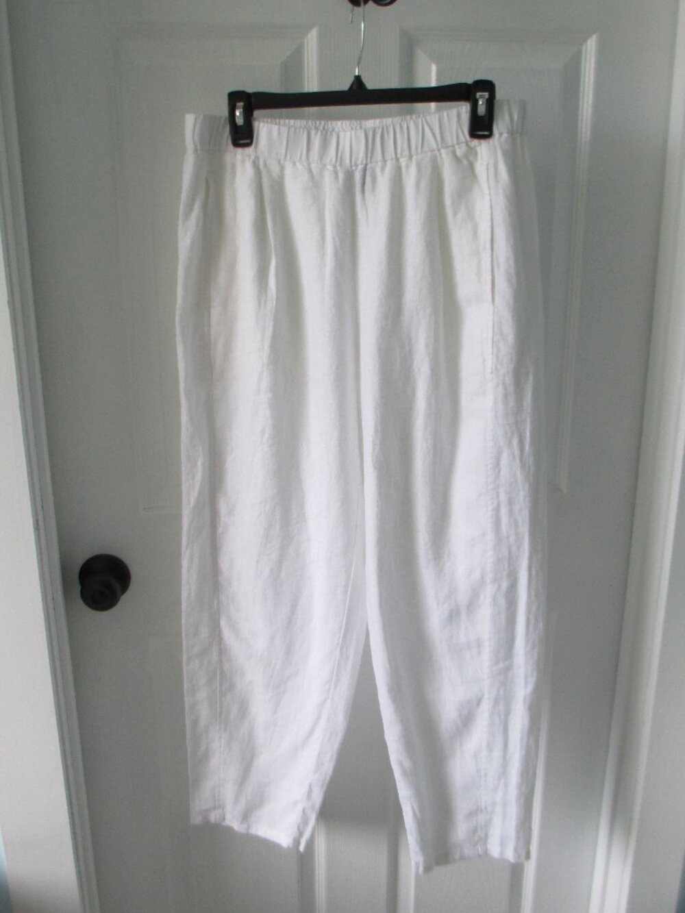 Eileen Fisher relaxed linen pants